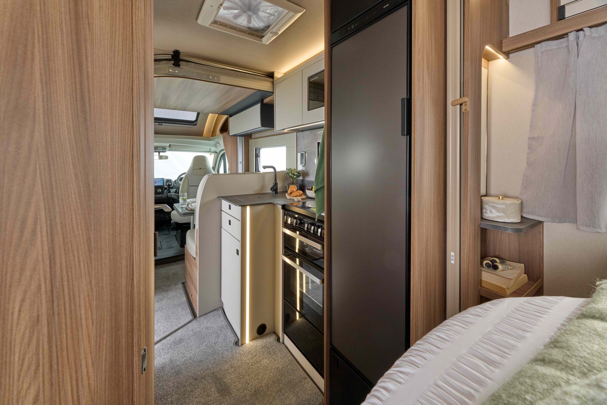 2026 - Auto-Trail Imala 730 - Interior Rear Bedroom 2026 Auto Trail Imala 730 interior 137l slimline fridge