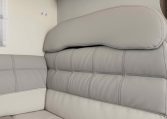 2026 Roller Team T-Line 700 interior view showing the stitching on upholstery.