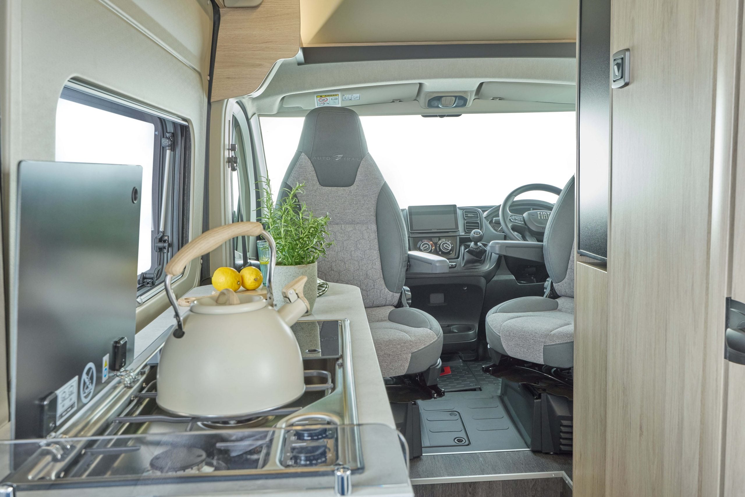 2026 – Auto-Trail – Expedition – 54 – Interior Kitchen Front Facing 2026 Auto-Trail Expedition Van 54 kitchen