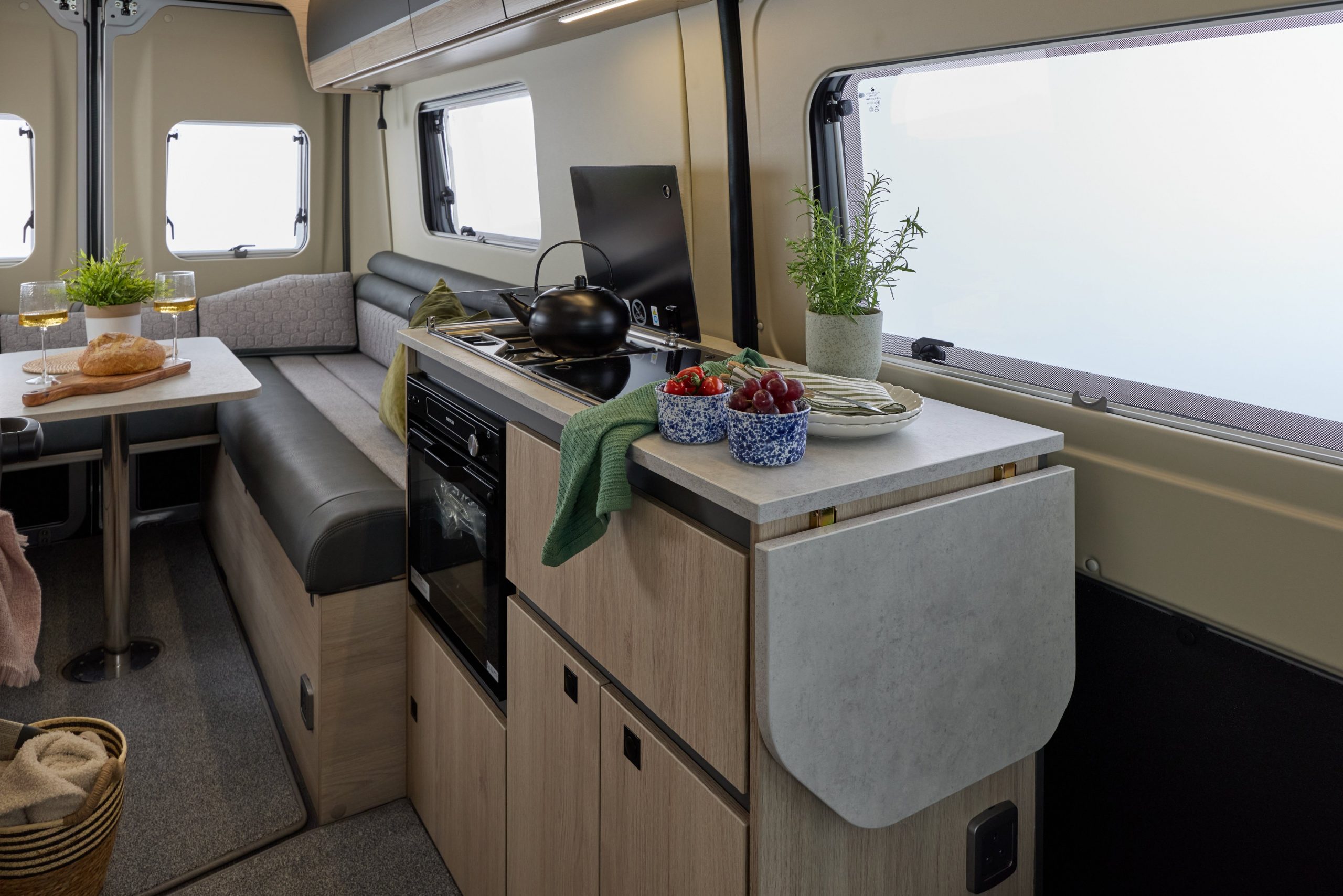 2026 – Auto-Trail – Expedition – 66 – Interior Kitchen Overview