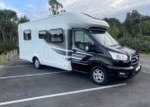 2023 Auto-Trail F-Line F74 motorhome exterior view showing the alloy wheels.