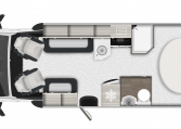 Auto-Trail F-Line F74 motorhome interior floorplan.