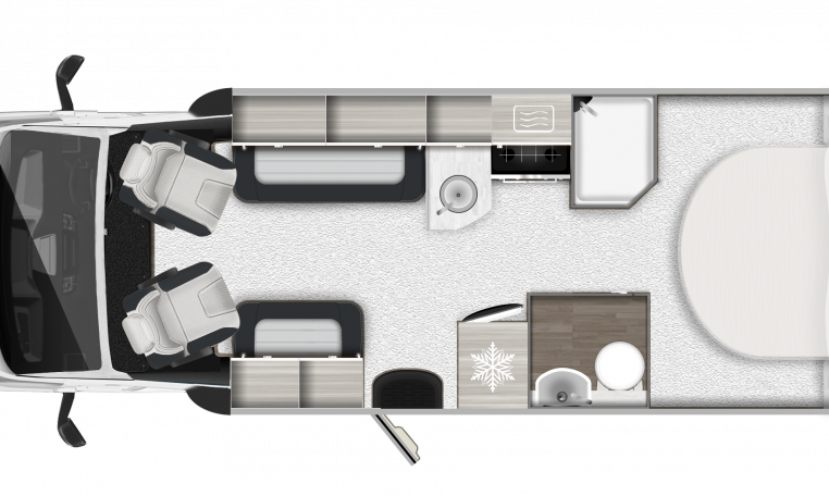 Auto-Trail F-Line F74 motorhome interior floorplan.