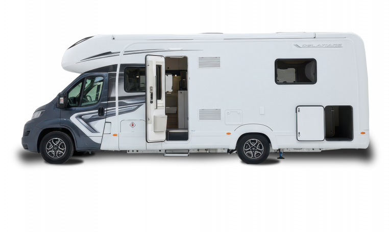 Auto-Trail Delaware side view of motorhome
