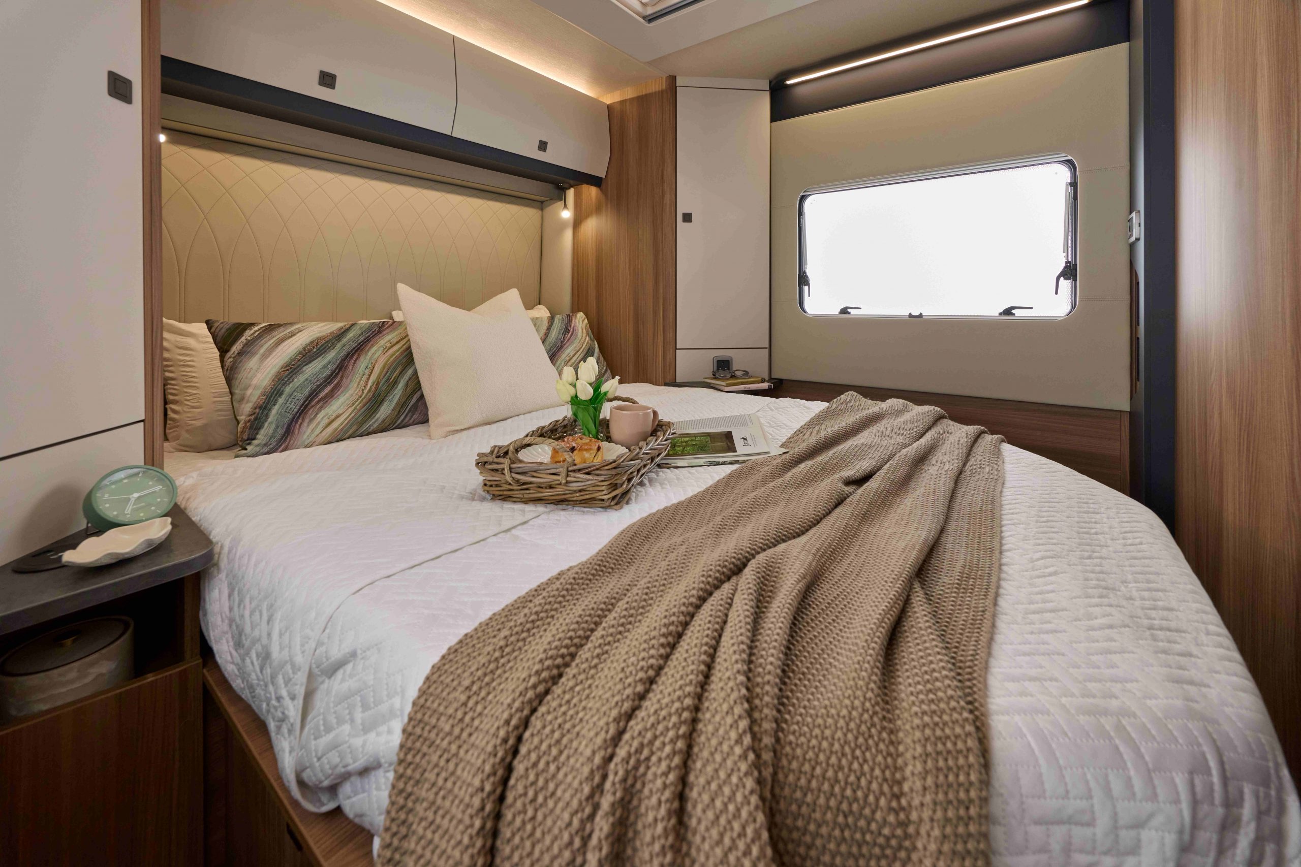 Auto-Trail - Frontier - Delaware - Interior Rear Bed Auto-Trail Delaware - Interior Rear Bed
