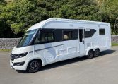 Auto-Trail Grand Frontier GF88 motorhome exterior profile view showing the front and habitation side.