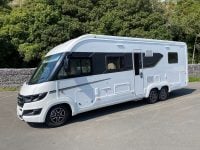 Auto-Trail Grand Frontier GF88 motorhome exterior profile view showing the front and habitation side.