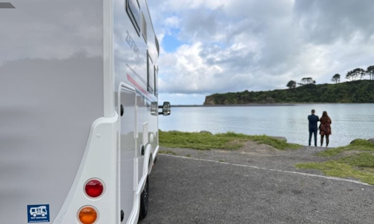 Roller Team Zefiro 665 motorhome exterior taillights with modern design enhance visibility safety and strong road presence day and night.